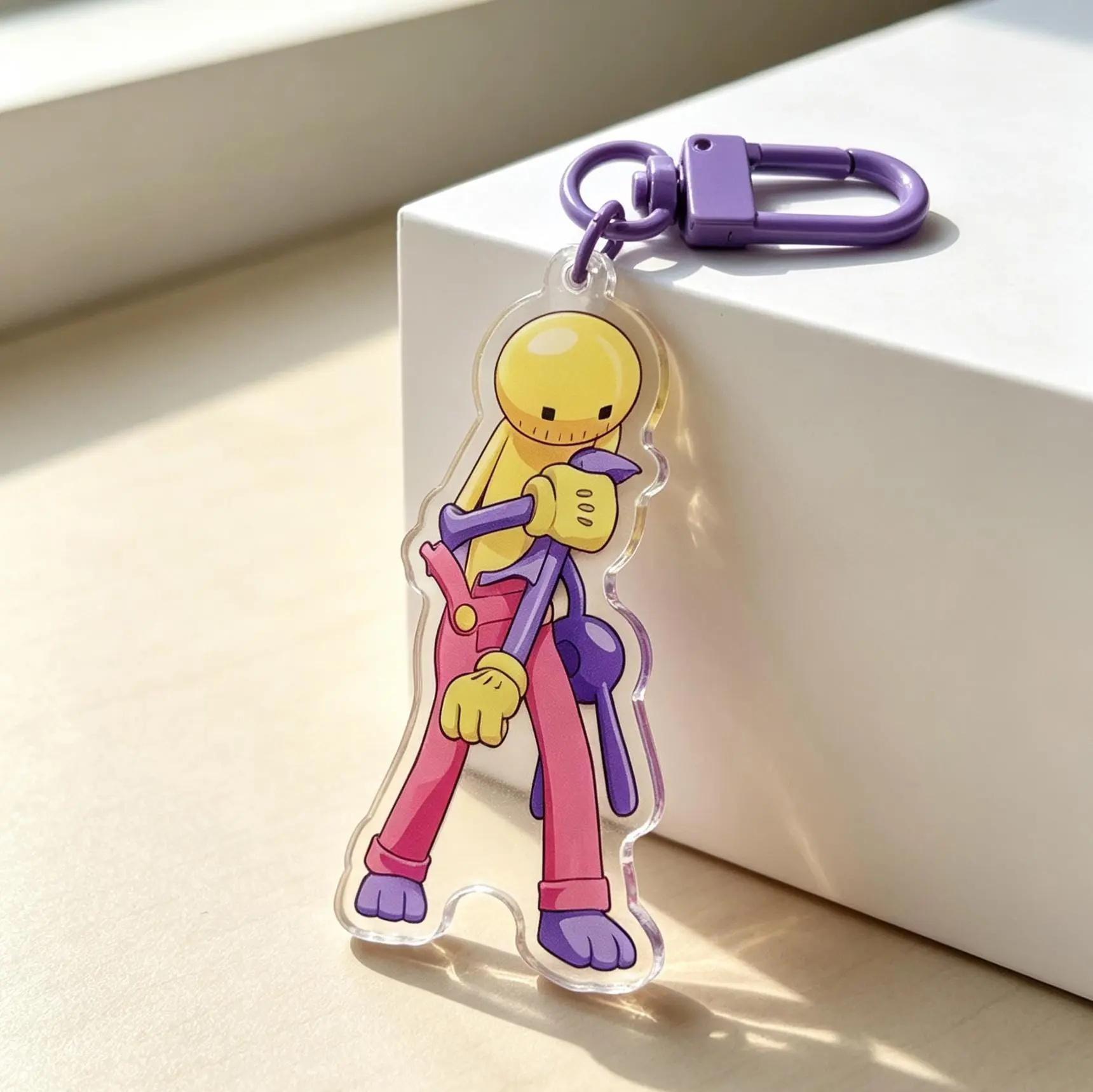 Jax Acrylic keychains, Amazing Digital Circus Acrylic Decor, TADC Fan Gift
