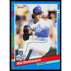 Mel Stottlemyre 1991 Donruss #257 Kansas City Royals