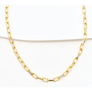 David Markstein Sterling Silver Premiere Luxe Paperclip 18" Necklace