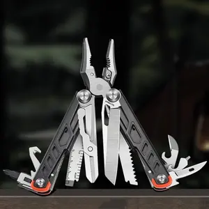 Stainless Steel Multifunctional Outdoor Plier, Multipurpose Car Safety Tool with Scissors, Folding Tool for Outdoor Camping Hiking, Portable Hand Tools