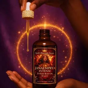 JANAEMPRYA INTENSE Luxury Body Oil 50 ml - Soft Elegant Blend for Silky Hydrated Skin with Long Lasting Moisture & Refined Scent