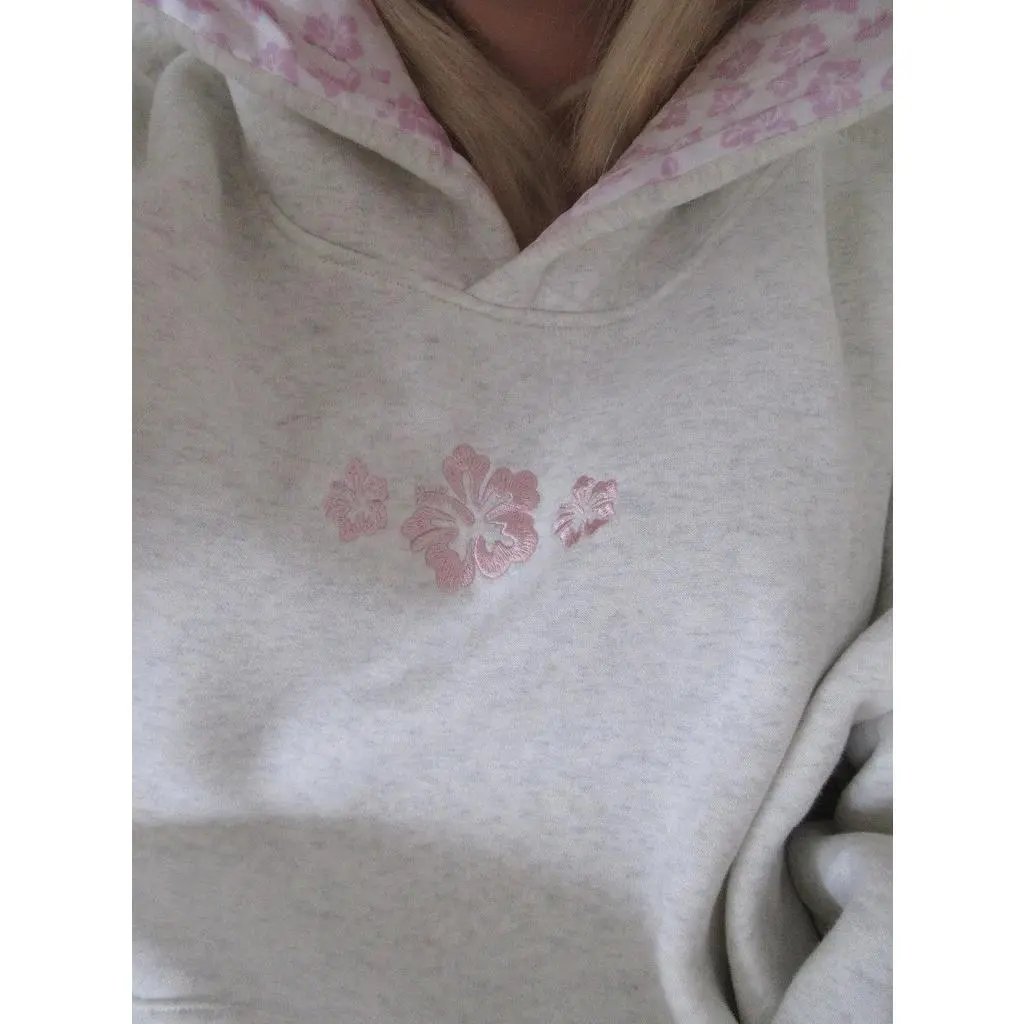 Pink hibiscus flower