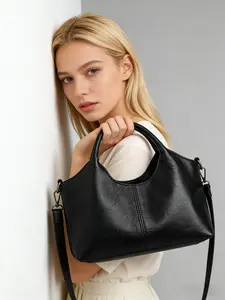 High Quality PU Leather Handbag for Women, Shoulder Crossbody Bag, Pu Tote Satchel, Elegant Commuter Bag, Simple Stylish Design, Perfect for Casual Daily, Shopping, Party and Travel