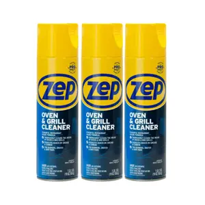 Zep Stove Oven Cleaner Heavy-Duty  19 Ounce Foam Oven Cleaner, Pack of 3