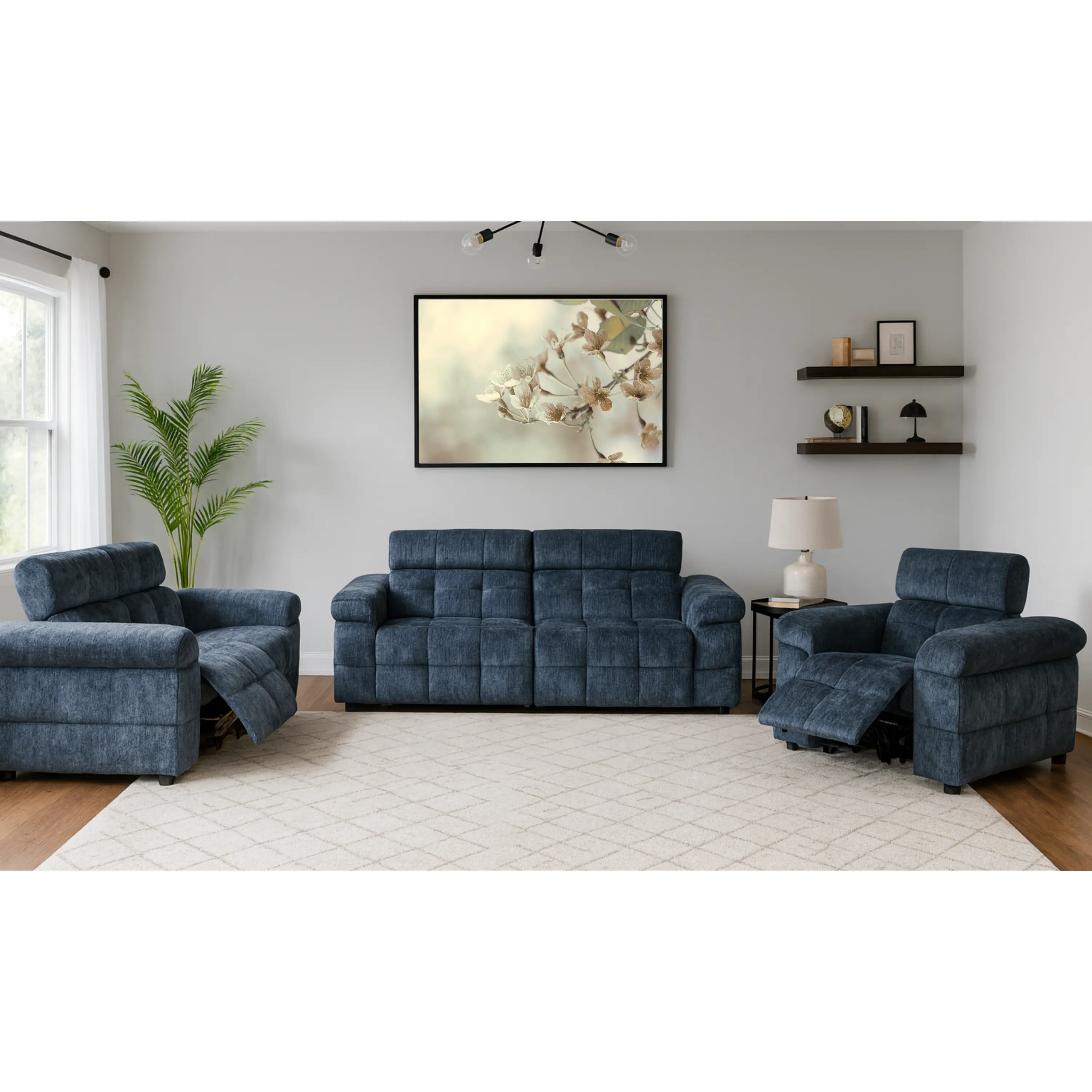Klaussner Soffio Fabric Reclining Living Room Collection