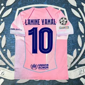 25/26 Special Edition pink Yamal 10 Training soccer Jersey