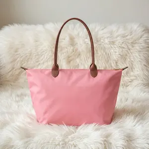 2026 Women's Nylon Tote Bag Lightweight Large Capacity Shoulder Bag Casual Minimalist Daily Use Travel Gym Bag Gift for Mom Girls Tiktok Viral