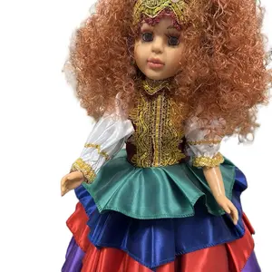 Gypsy Doll Red Hair Traditional Dress Collectible Figure