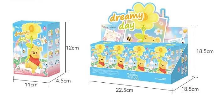 Disney Winnie the Pooh Polaroid Series – Blind Box Figurine Fridge Magnets | Adorable Pooh-Themed Collectibles for Home Decor, Perfect Cute Gift for Her