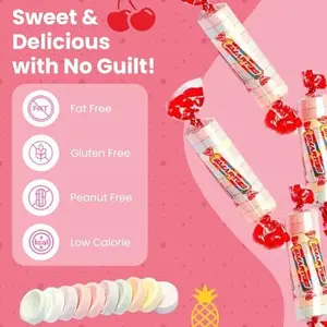 Smarties Candy Mini Rolls - Gluten & Vegan Free - Classic Sweetness From Family Owned Company Since 1949, Peanut & Dairy Free - Individually Wrapped Bulk Halloween Candy- 28oz (Pack of 1)