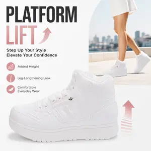 British Knights BK Women Casual Shoes High-Top White Sneakers, Casual Shoes Footwear, VintageStyle Comfy Daily OOTD, Classic Sneakers Style, Springvibes, Britishknightsshoes Summervibes sneakerhead TikTokShopStockUp ComfyFits