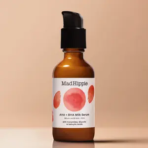 Mad Hippie AHA + BHA Milk Serum - A nightly exfoliating treatment with barrier support.