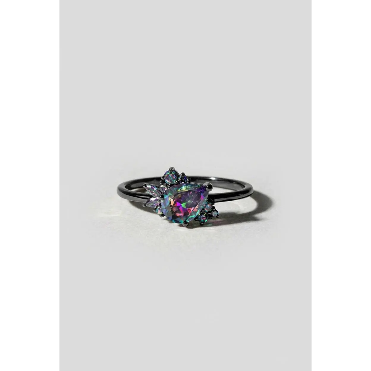 Succulent | Black Gold Ring