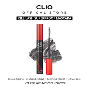 [CLIO Official Shop] CLIO Kill Lash Superproof Mascara | Makeup Cosmetic | Waterproof and Smudgeproof | Long-lasting | Mascara and Remover