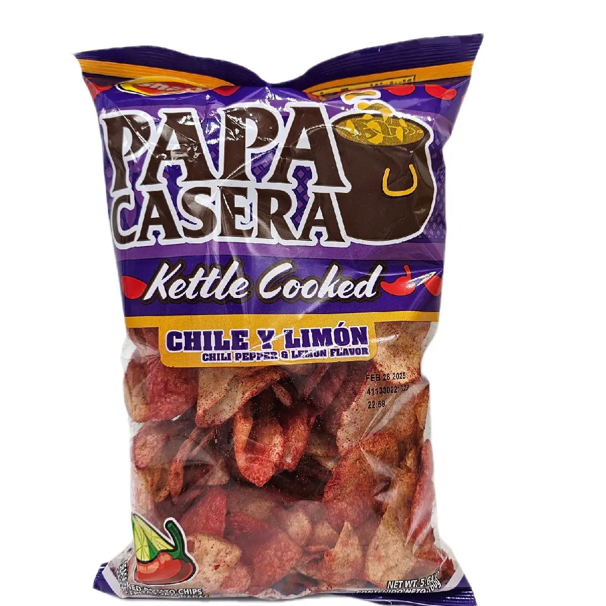 PAPAS CASERAS - Kettle Cooked ( Salty, Adobadas, Jalapeño Pepper