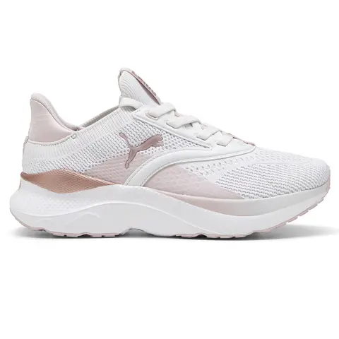 PUMA Womens Softride Mayve Running Sneakers Shoes - Pink, White