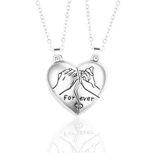 Magnetic Heart  Necklaces  - Forever Love Necklaces Perfect Gift for couples and family