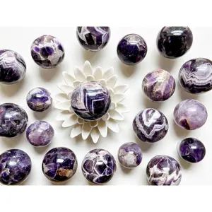 Dream (Chevron) Amethyst Sphere