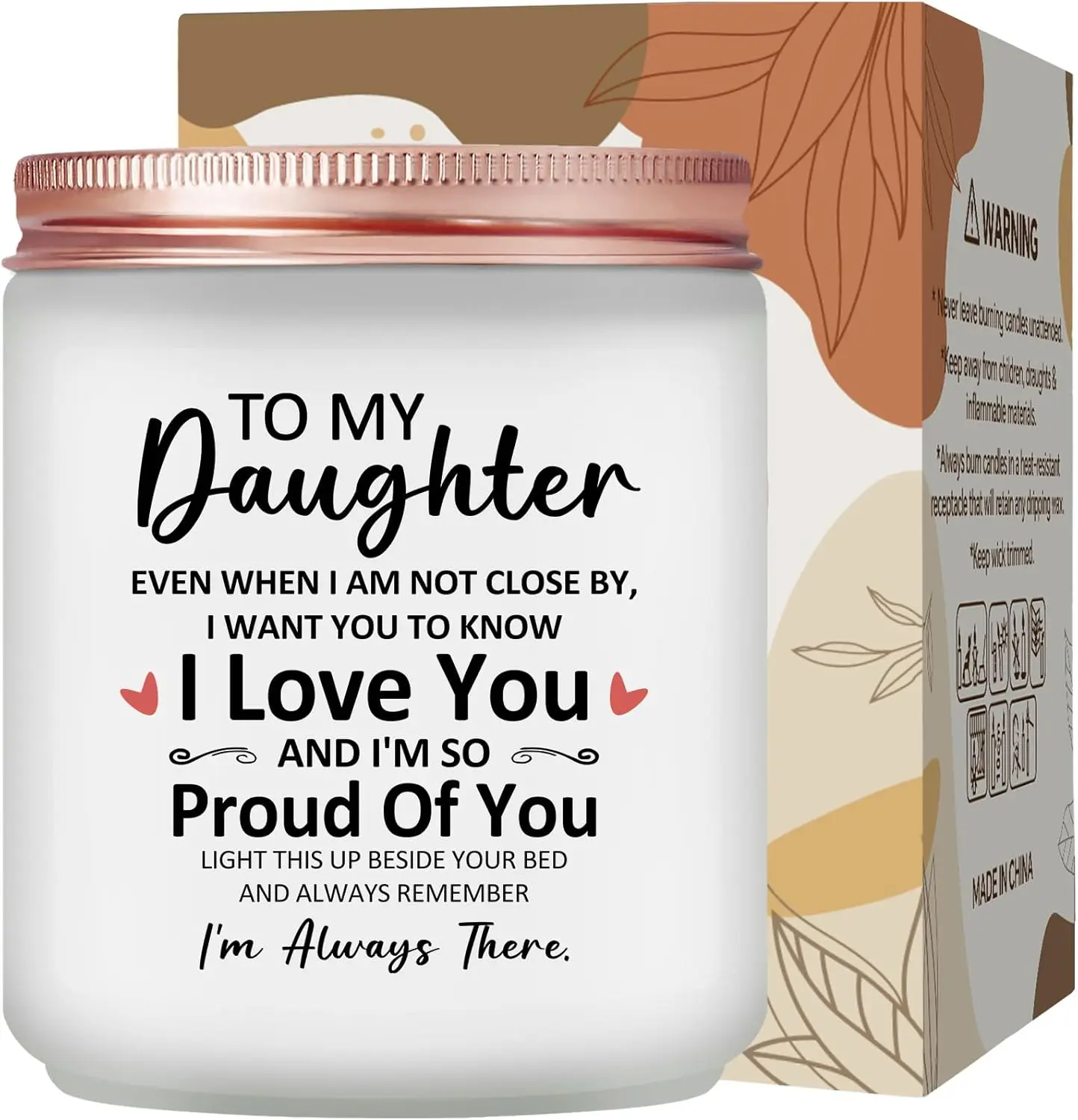 Halloween Fall Gifts Dad Gifts for Daughters -7 Oz Lavender Scented Candle
