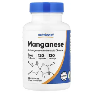 Nutricost Manganese, 8 mg, 120 Capsules
