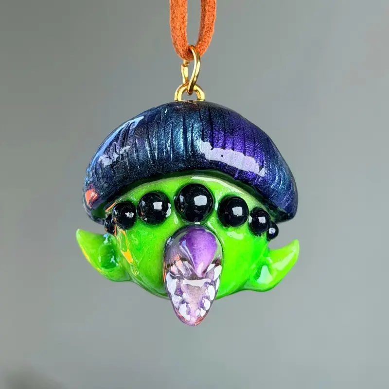 Alien necklace handmade Jewelry Accessories & art