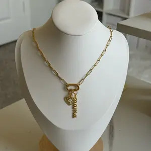 Charm Bar Necklace