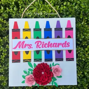 Teacher Inspired Door Hanger Teacher Inspired Door Hanger