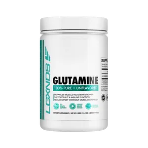 LGXNDS Glutamine Powder | 5g Pure L-Glutamine Per Serving | 80 Servings | Recovery Gut Wellness and Immune Support | 100% Pure Unflavored Vegan Non-GMO