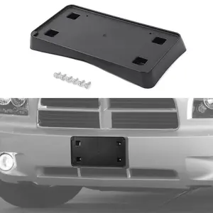 Perfect Fit UV Coated Front License Plate Holder Bracket Mounting Base for 2006-2010 Dodge Charger, Automotive Body & Frame Replacement Part Car Accessories Truck