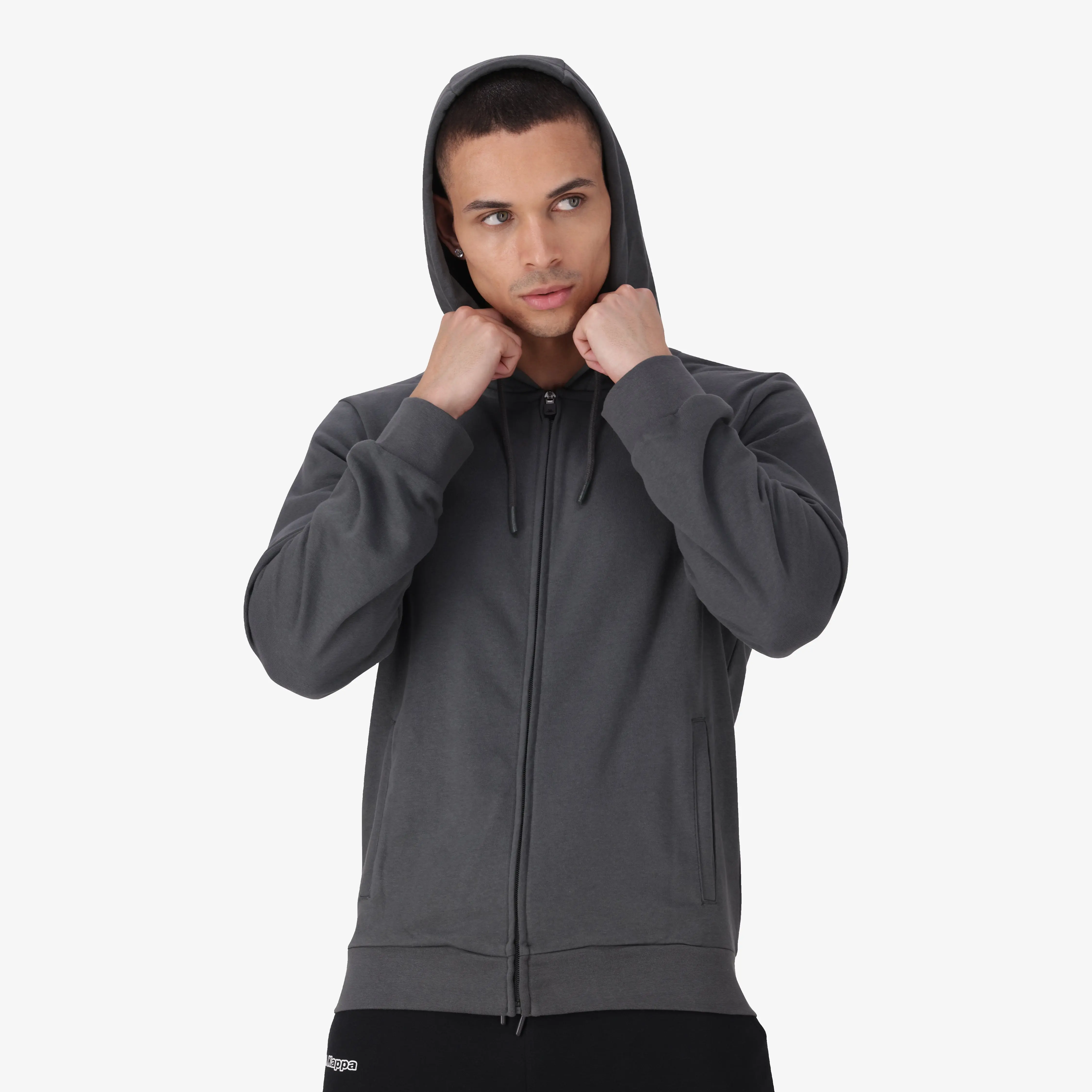 Logo Gruffio Hoodie - Green Blackish