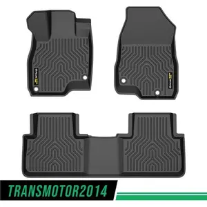 3PCS Floor Mats Set TPE Liners  Fit For 2019-2024 Acura RDX All Weather