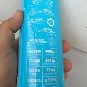 Product Review of Gorilla Mind Energy Drink - Sugar Free Energy Drink - Gluten & GMO Free - 200mgs Caffeine with Nootropics - (Case of 12) from J** V**f