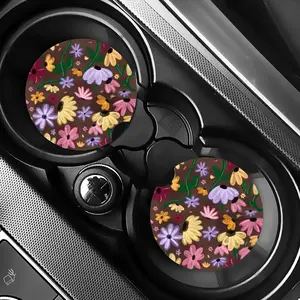 Eras Floral Car Coasters