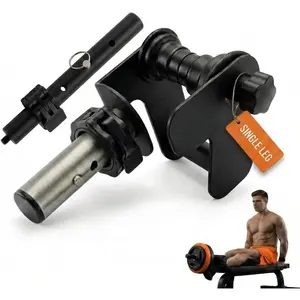 Solo Tib Bar  Over  Adjustable Tibialis Trainer  Workouts,Tibialis Bar  Raise Machine Equipment for Strengthening , Shins & Ankles Fits 1" and 2" Strength  Plates