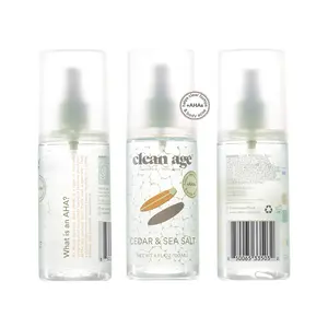 Clean Age Aluminum-Free Cedar & Sea Salt Deodorant & Body Spray for Whole Body, 4 oz fresh fragrance