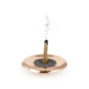 Acycraft Handmade Forged Copper Floating Palo Santo Burner & Incense Holder | Yoga Meditation Decor