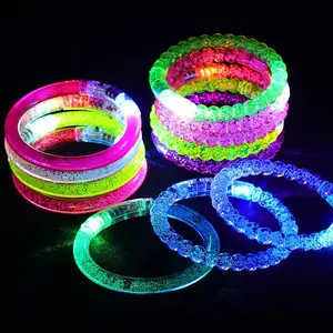 1PC Flash Dance Bracelet Wristband LED