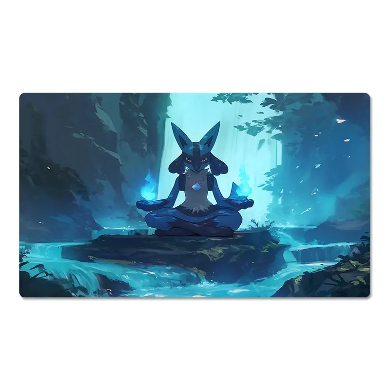 Lucario Board Game Table Playmat Card Play Mat