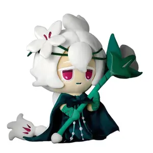 Cookie Run Kingdom White Lily Plush Toy Wind Archer Cookie Shadow Milk Cookie Plush Toy Pure Vanilla Plushie Doll Merch Goods