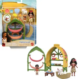 Mattel - Disney Moana 2 Moana & Simea Village Home Playset  [Collectible Figurine/Statue/Bust]