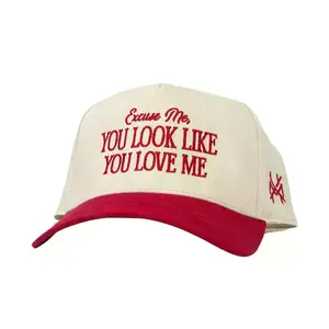 Excuse Me You Look Like You Love Me Hat _ Funny Flirty Trucker Cap _ Adjustable Snapback _ Unisex Casual Streetwear - TikTok Shop