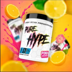 Pure Hype High Stim Pre-workout Pink Lemonade