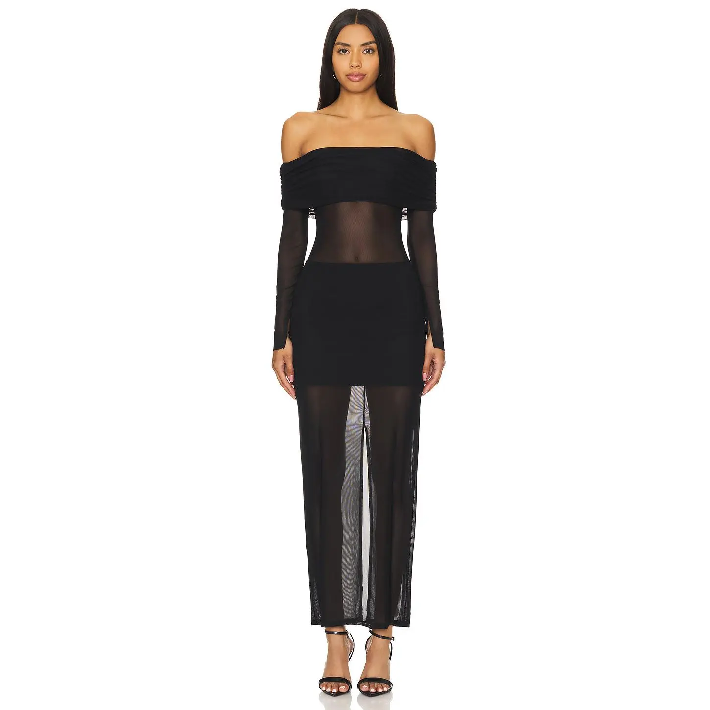Lovers and Friends Fio Maxi Dress in Black