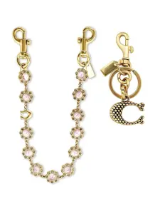 Flower Shape Women's Wallet Chain, Cute Cartoon Design, Handbag Purse Charm, All Seasons Accessory, Fashionable Bag Decoration, Fashion Bag Charms