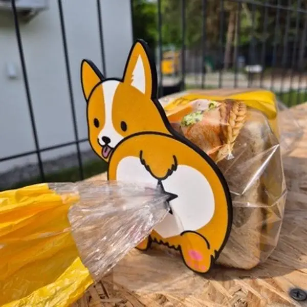 Corgi Bread Clip