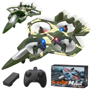 Remote Control Airplanes Rc Planes, Remote Control Planes Fighter Jet With Light, 360° Flip Fighter Jet Toy, Gravity Sensing, Stunt Roll, Ideal Gift for Beginners