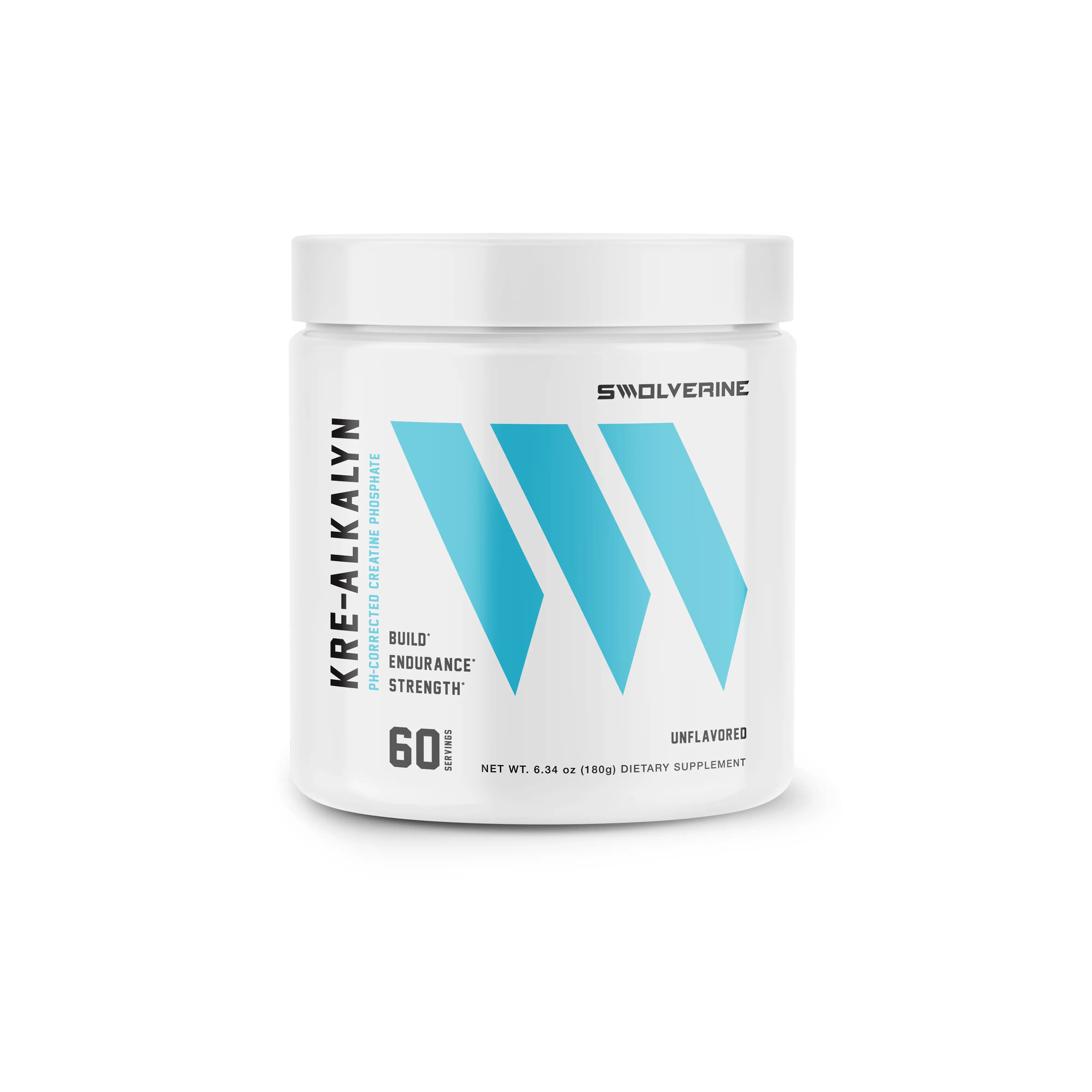 Kre-Alkalyn Creatine pH Corrected Buffered Creatine, Enhances Power & Strength, Increases Muscle - Unflavored - 60 Servings