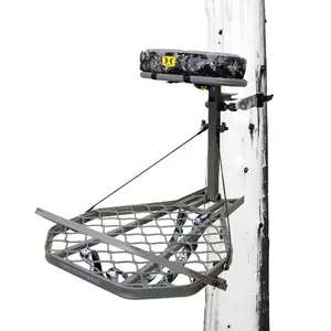 Hawk Helium Pro Hang-On Tree Stand, Memory Foam Seat Hunting Gear, 34.75 x 24.5"