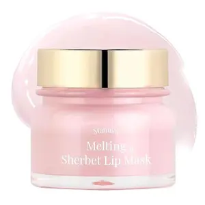 [FORENCOS] Lip Mask Melting Sherbet, Overnight Lip Treatment with Manuka Honey, Lip Sleeping Mask & Repair Moisturizer, Hydrate Skincare