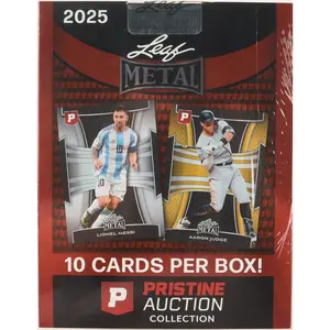 2025 Leaf Metal Pristine Auction Collection Card Box